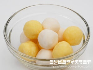 グリコ アイスの実 白桃黄桃