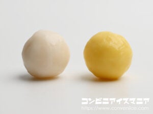 グリコ アイスの実 白桃黄桃