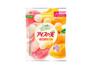 グリコ アイスの実 白桃黄桃