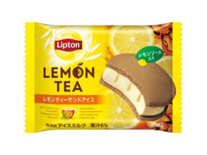 森永乳業 リプトン レモンティーサンドアイス