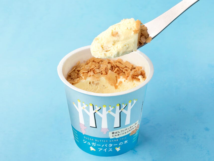 シュガーバターの木アイス
