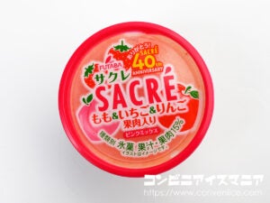 フタバ食品 サクレ もも＆いちご＆りんご