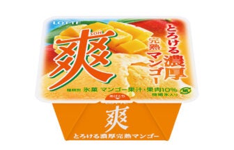 ロッテ 爽 とろける濃厚完熟マンゴー