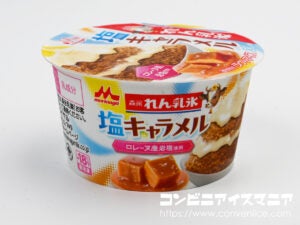 森永乳業 森永れん乳氷 塩キャラメル