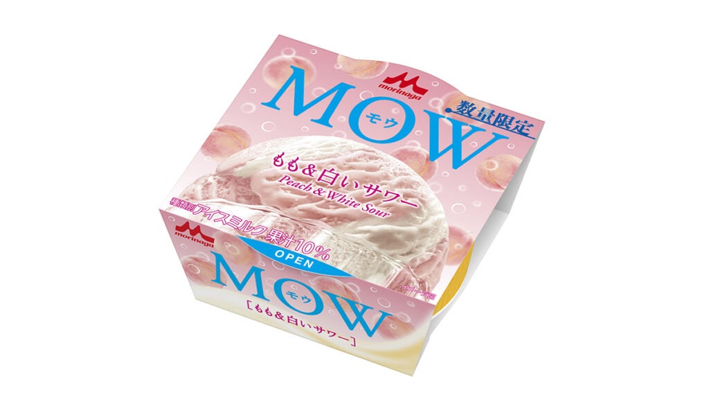 森永乳業 MOW(モウ) もも&白いサワー