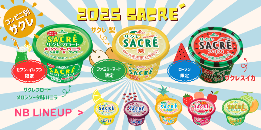 2025年 コンビニ別サクレ