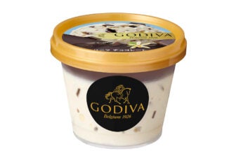 GODIVA カップアイス「バニラ チョコレート」