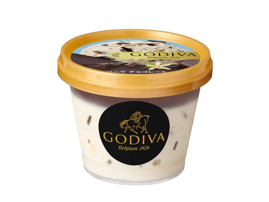 GODIVA カップアイス「バニラ チョコレート」