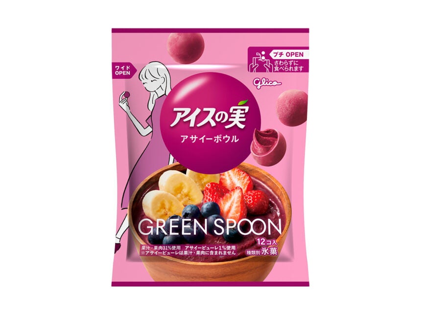 グリコ アイスの実 アサイーボウル