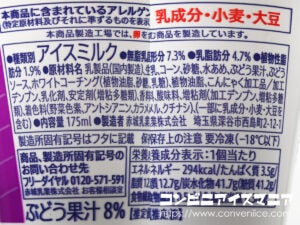 セブンプレミアム ワッフルコーン 巨峰ミルク