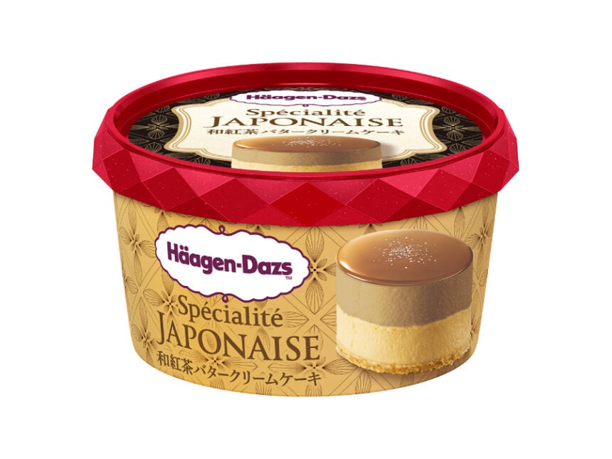 ハーゲンダッツ スペシャリテジャポネ 和紅茶バタークリームケーキ