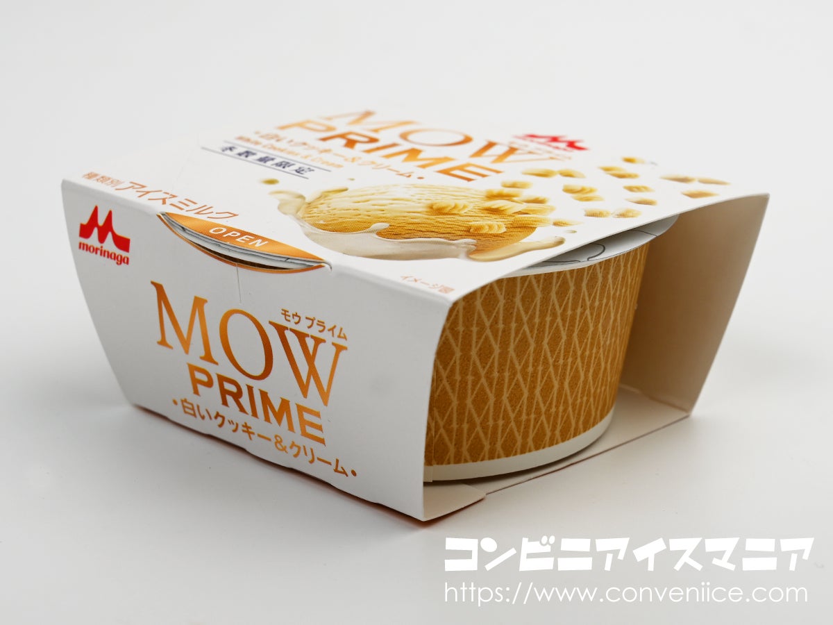 森永乳業 MOW PRIME(モウプライム) 白いクッキー&クリーム