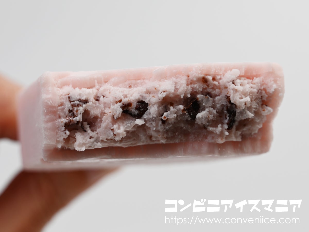 赤城乳業 ガリガリ君リッチ サクラ咲くダブルベリーチョコチップ味