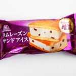 森永製菓 ラムレーズンサンドアイス