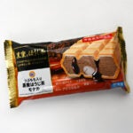 ミニストップ つぶもち入り黒蜜ほうじ茶モナカ