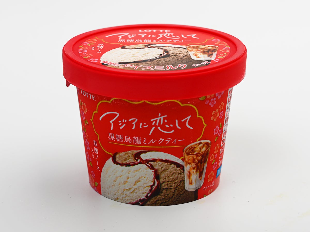 ロッテ アジアに恋して 黒糖烏龍ミルクティー