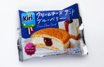 ロッテ kiri クリームチーズサンド ブルーベリー