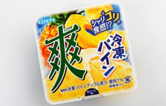 ロッテ 爽 冷凍パイン