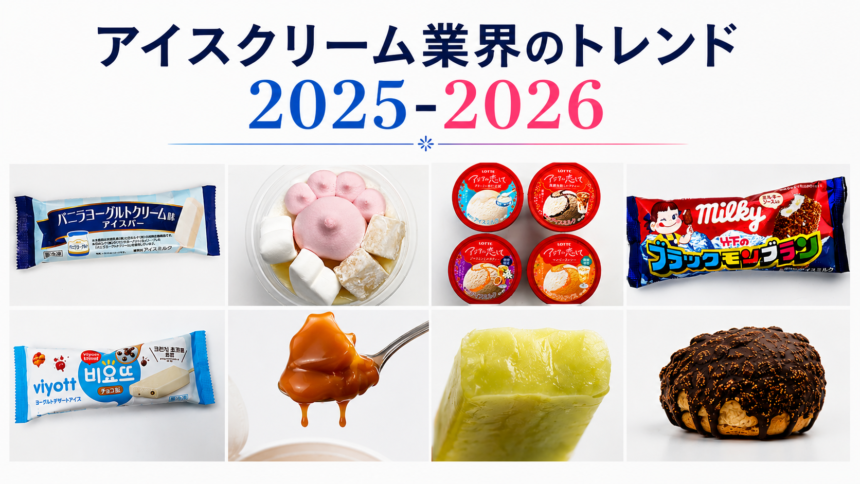 アイスクリーム業界のトレンド 2025-2026