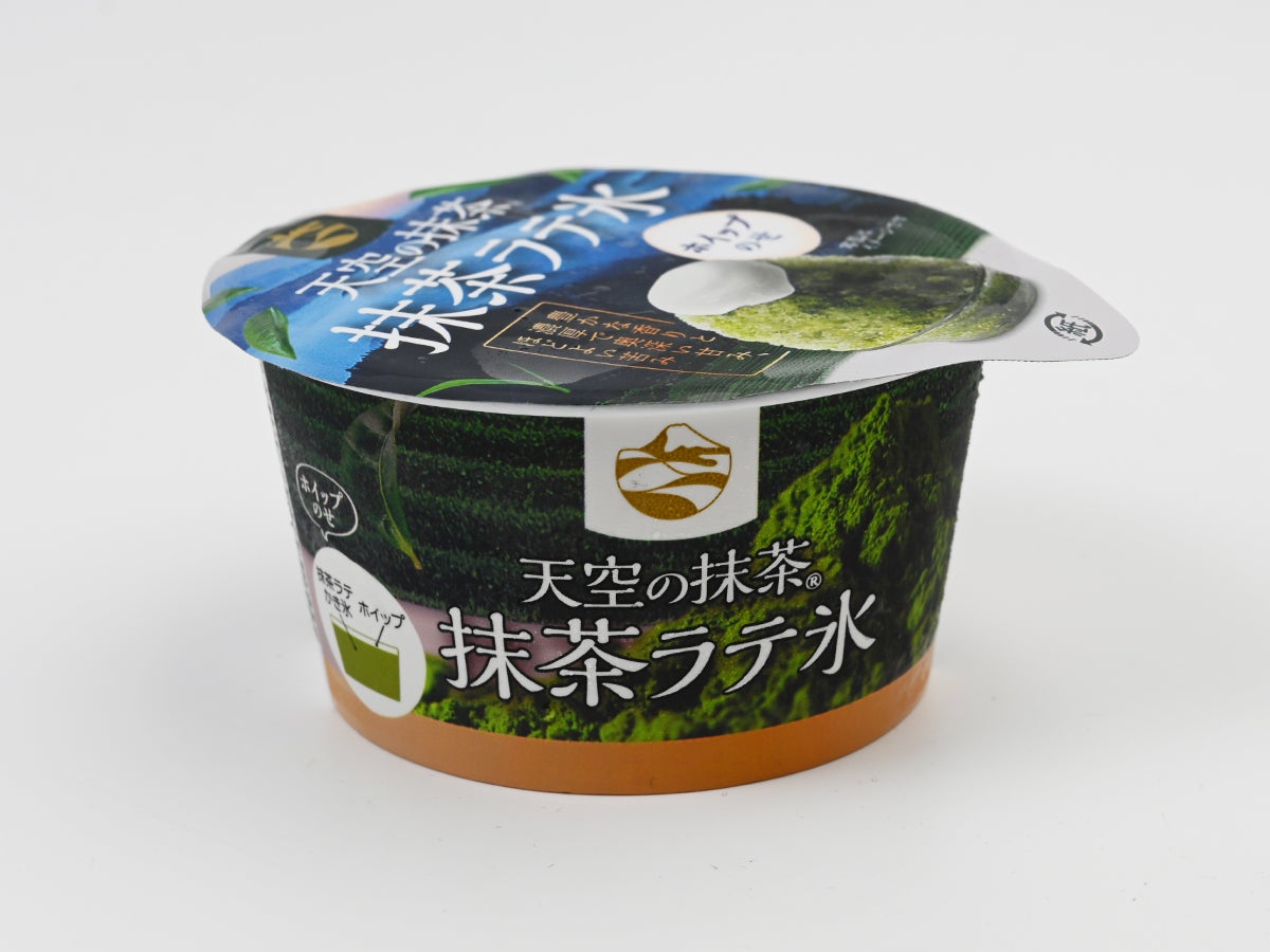 赤城乳業 抹茶ラテ氷