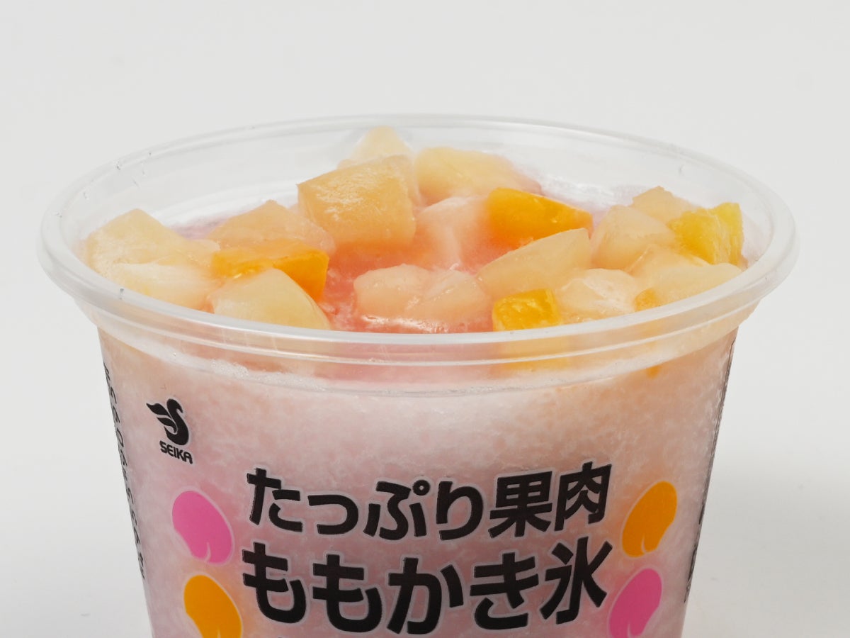 セイカ食品 たっぷり果肉ももかき氷
