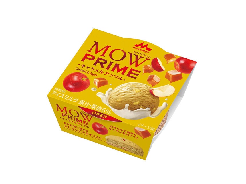 森永乳業 MOW PRIME（モウ プライム）キャラメルアップル