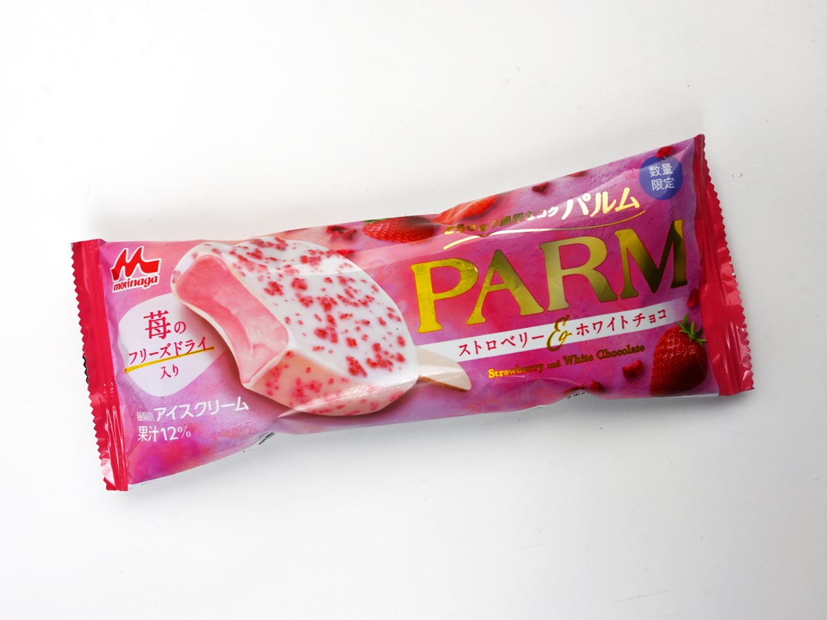 森永乳業 PARM(パルム) ストロベリー&ホワイトチョコ